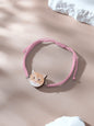 Front view of personalised pet portrait bracelet