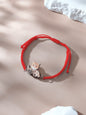 Front view of personalised pet portrait bracelet
