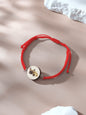 Personalised Pet Portrait Adjustable Braided Bracelet Birthday Gift