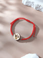 Personalised Pet Portrait Adjustable Braided Bracelet Birthday Gift