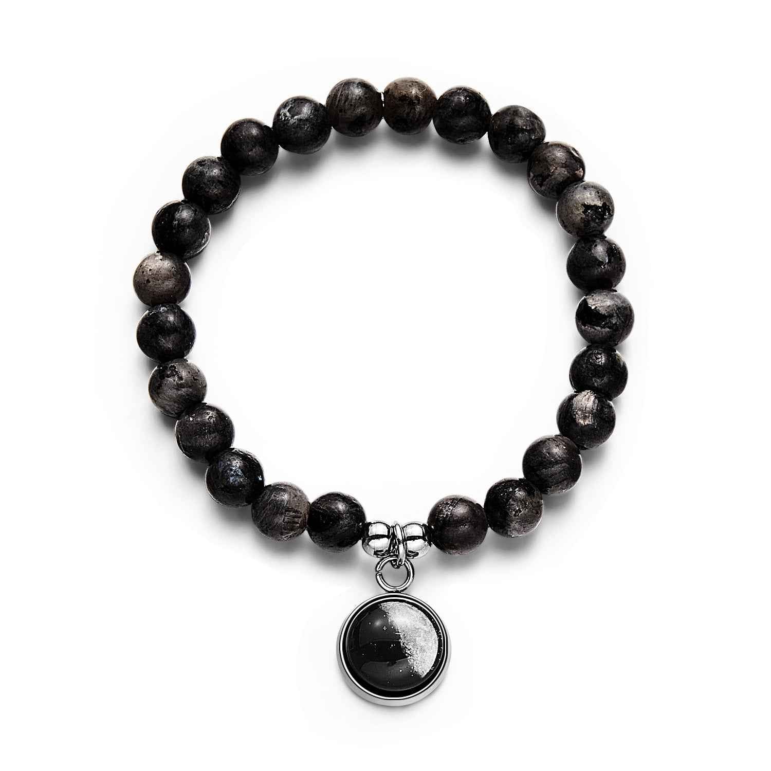 Custom Moon Phase Beads Bracelet Luminous Bracelet Gift for Her