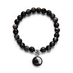 Custom Moon Phase Beads Bracelet Luminous Bracelet Gift for Her