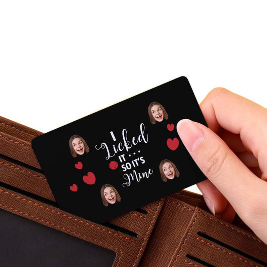 Scannable AR 3D Animation Card — I Licked It So It’s Mine Virtual Reality Gift