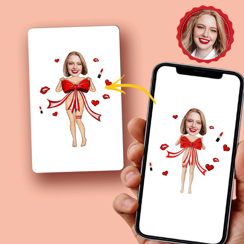 Personalised AR Card — Augmented Reality Animation Gift (AU)