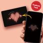 Scannable AR VR 3D Card — Heart Wave Animation