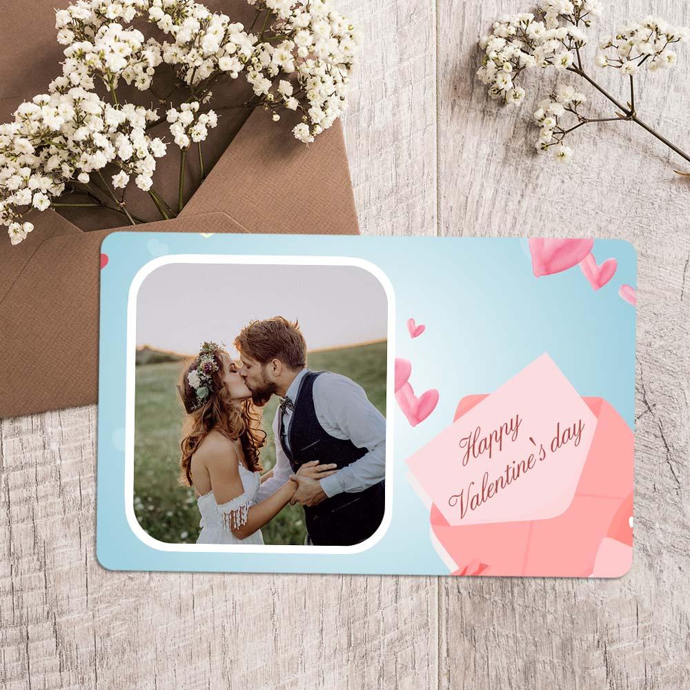 Custom Photo Wallet Insert Card | Personalised Valentine's Day Gift