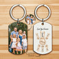 Examples of personalised bump keychains illustrating different numbers of child fists and name engraving options – custom photo keyring ideas