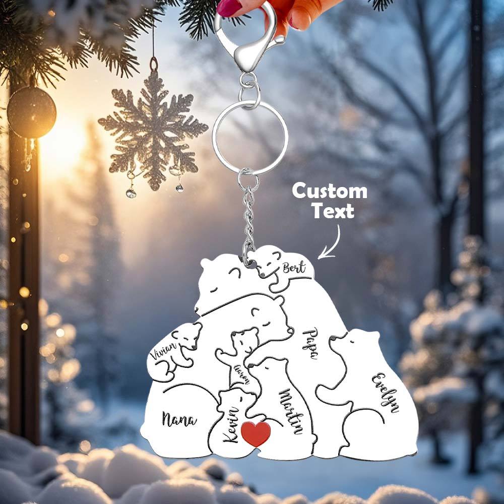 Side profile showing thickness and durable stainless steel construction of engraved keyring