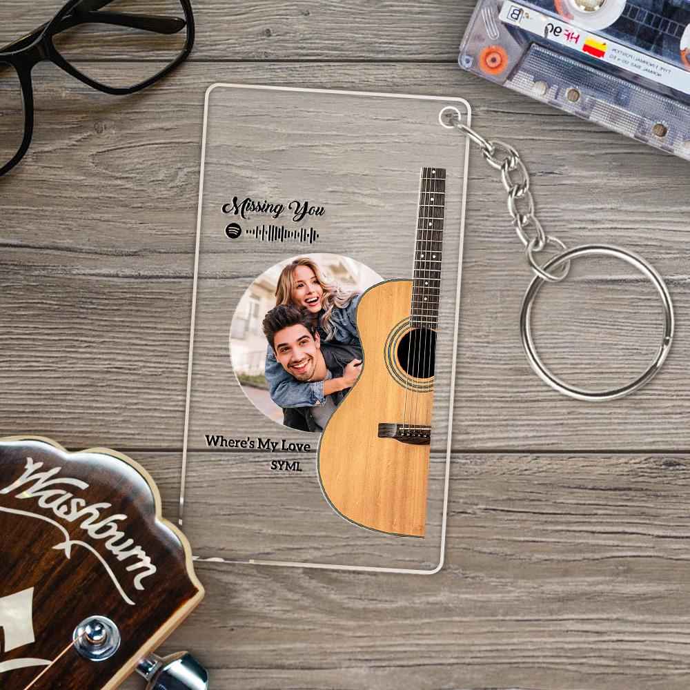 Personalized Photo Night Light For Couple With Engraving