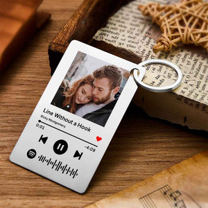Custom Keychain With Picture Valentine's Day Birthday Gifts Personalized Keychains for Men Women