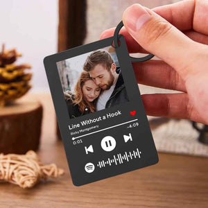 Custom Keychain With Picture Valentine's Day Birthday Gifts Personalized Keychains for Men Women