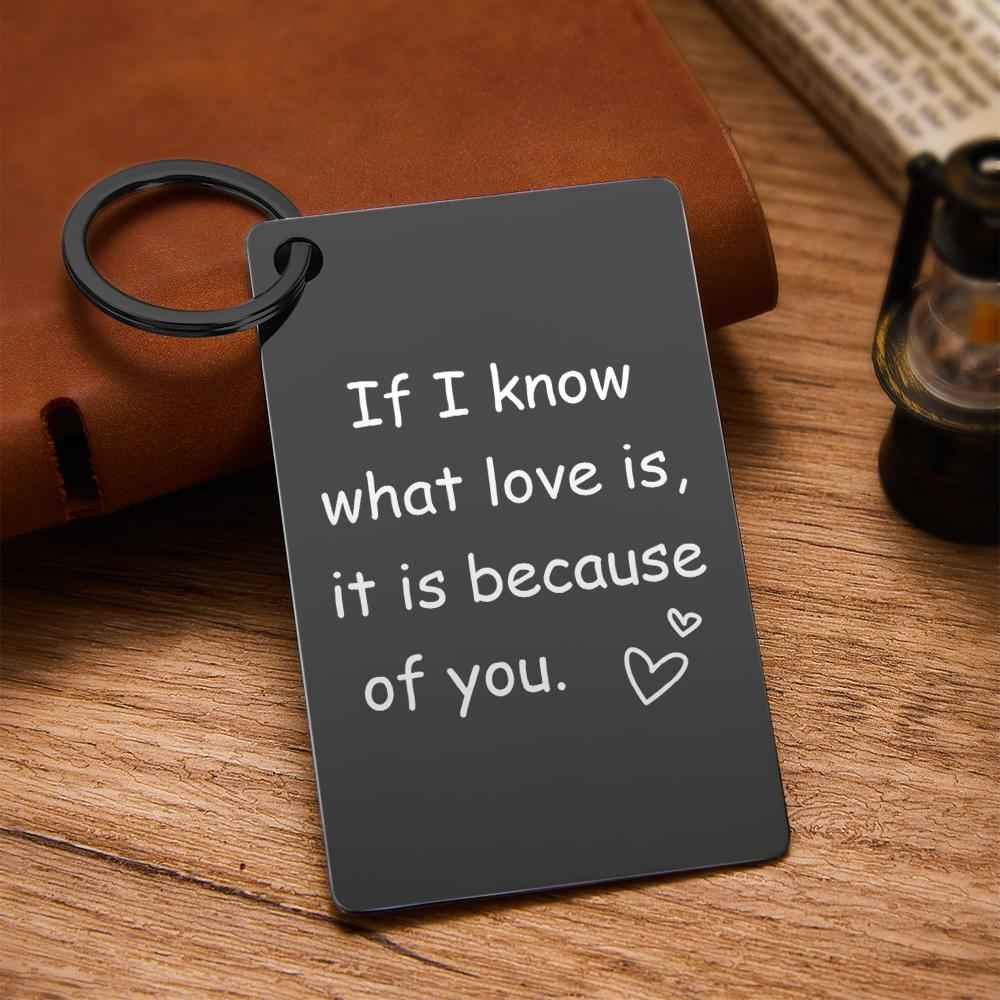 Custom Keychain With Picture Valentine's Day Birthday Gifts Personalized Keychains for Men Women