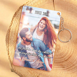 Personalized Stay In Love Custom Photo Led Lamp,Keychain/Plaque/Night Light