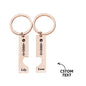 Gift-ready presentation of Custom Music Code Keychain set in premium packaging — ideal anniversary, wedding or memorial gift