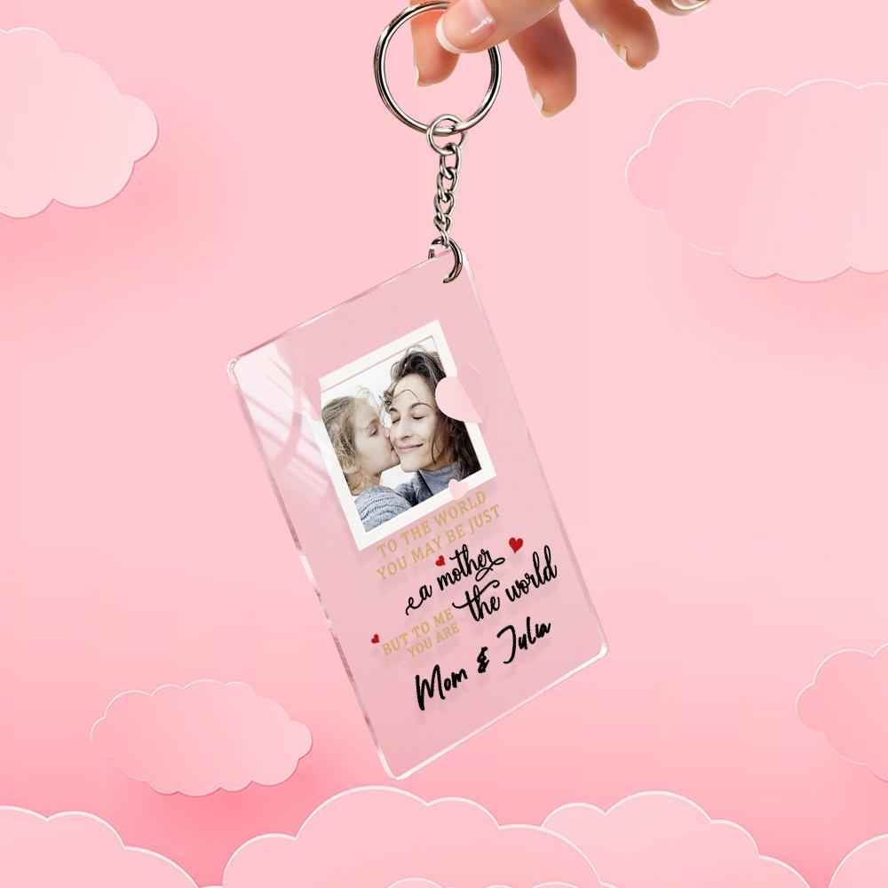 Mother's Day Gift Custom Photo Keychian/Plaque/Night Light For Mom