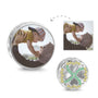 Green Four-leaf Clover Custom Photo Charm