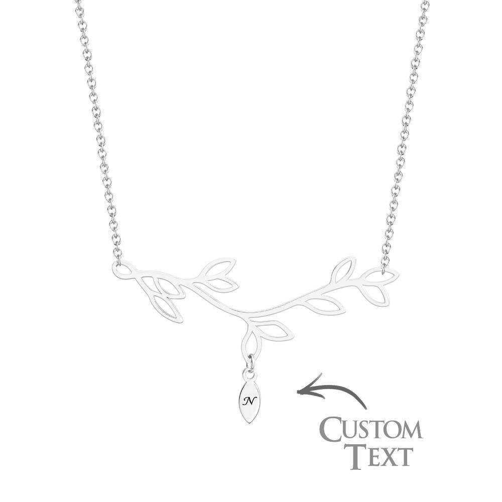 Personalised Engraved Tree Necklace | Bespoke Wedding & Gift Jewellery
