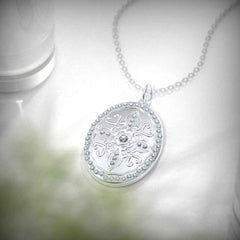 Personalized Photo Necklace Custom Anniversary Necklace Birthday Gift