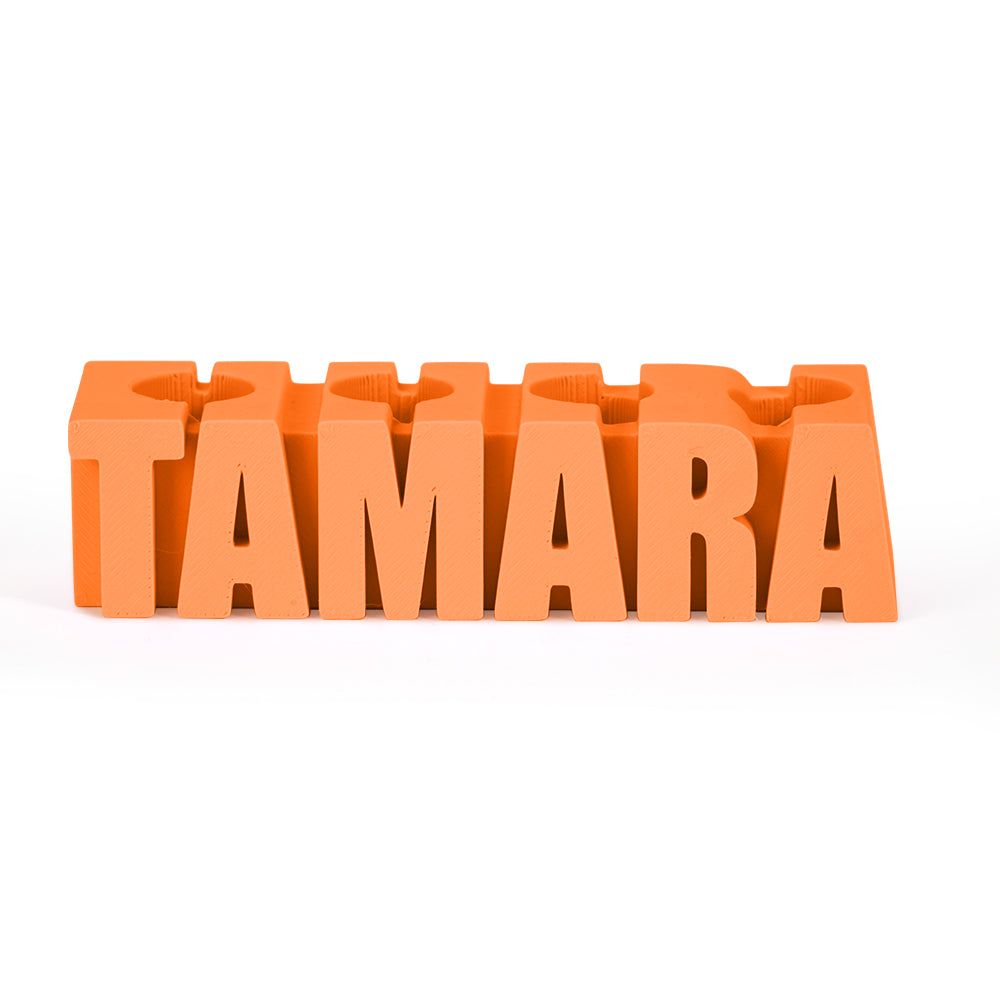 Personalised 3D Print Name Pen Holder | Office & Desk Organiser for Kids