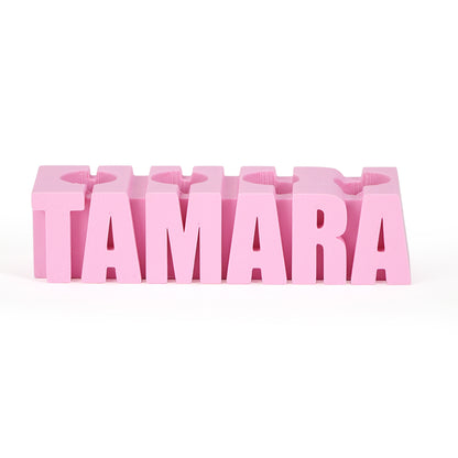 Personalised 3D Print Name Pen Holder | Office & Desk Organiser for Kids
