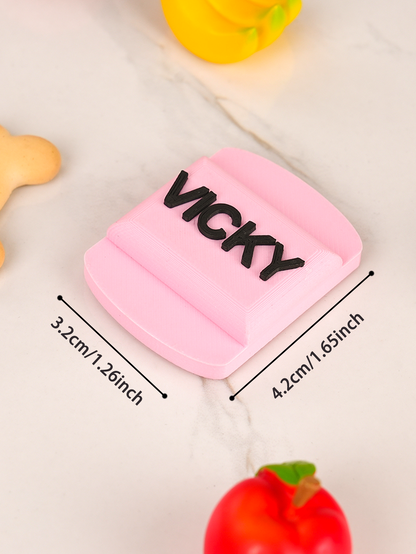 Personalised Name 3D Printed Slider Lid Top for Stanley & Yeti Tumblers - Custom Replacement Lid