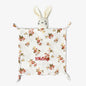 Angled view highlighting embroidery area on the baby comforter