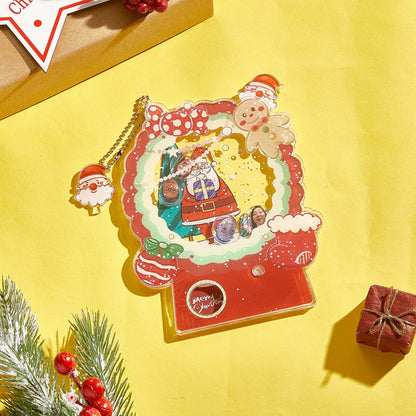 Collection of personalised funny shake gashapon toys with different photos — bespoke photo gifts for kids, teens and families