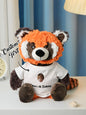 Personalised Baby Gift — Custom Animal Plush Toy Birth Announcement
