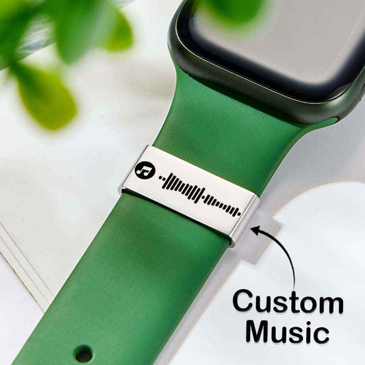 Custom Scannable Music Code Watch Accessories Personalized Music Watch Decoration