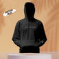 Couple wearing matching personalised 'Heart On My Sleeve' hoodies — unisex fit ideal for anniversaries or Valentine's Day