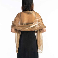 Central Chic Bridesmaid Iridescent Wrap Shawl Pashmina For Weddings Parties Brides Bridal Wear