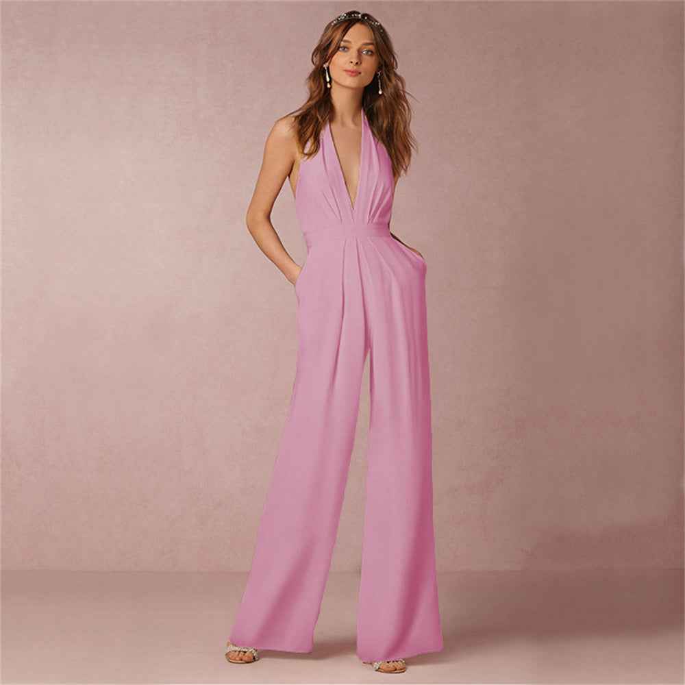 Wedding Party Dress Jumpsuit Women Jumpsuit Bridesmaid Jumpsuit