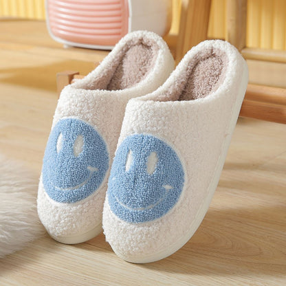 Detail of supportive sponge insole in Smiley Face slippers — cushioned step with soft cotton–polyester lining for added comfort
