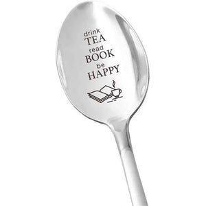 Good Morning Coffee Spoon Stainless Steel Spoon Gift for Nana