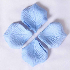 120PCS Fabric Rose Petals Fabric Petals for Weddings Aisles Flower Girls and Romantic Evenings
