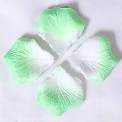 120PCS Fabric Rose Petals Fabric Petals for Weddings Aisles Flower Girls and Romantic Evenings
