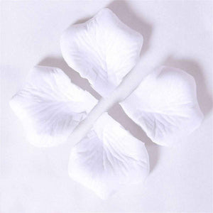 120PCS Fabric Rose Petals Fabric Petals for Weddings Aisles Flower Girls and Romantic Evenings