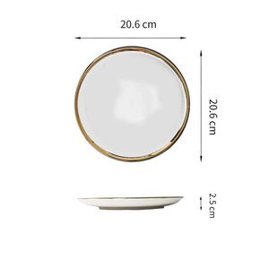 Wedding Plate Wedding Dinner Plate Wedding Ceramic Plate