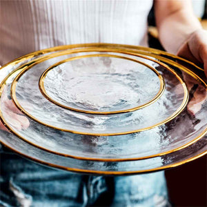 Wedding Plate Wedding Dinner Plate Wedding Glass Plate