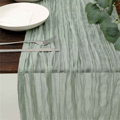 Wedding Gauze Table Runner Rustic Wedding Cheesecloth Runner Cotton Runner for Table Wedding Arch Ideas Bridal Shower Modern