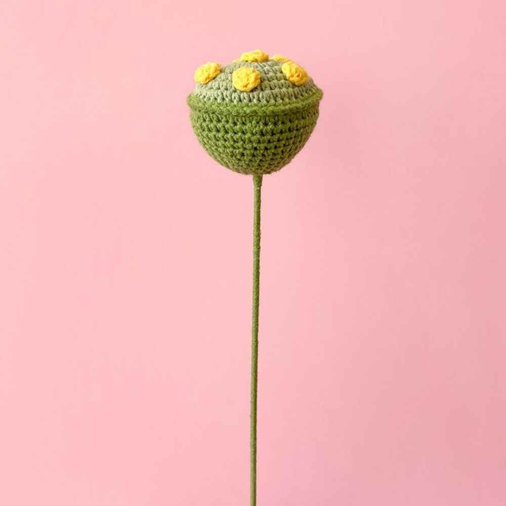 1pc Handmade Knitted Flower Crochet Flower Gift for Her Wedding Gift