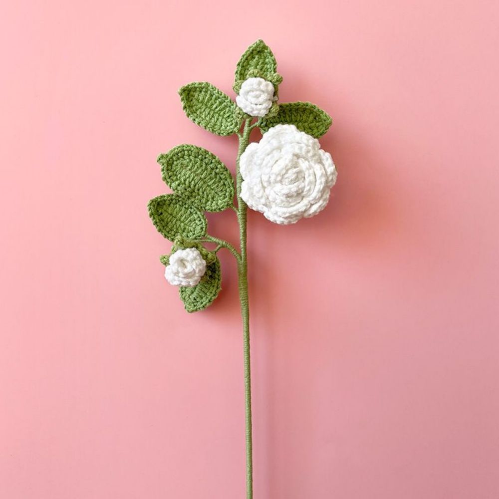 Handmade Knitted Crochet Flower Bouquet | Eternal Gift for Her