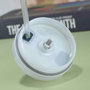 40oz Insulated Mug with Handle and Straw Colorful Leopard Pattern Stainless Steel Travel Cup Gift for Family Friends Couples