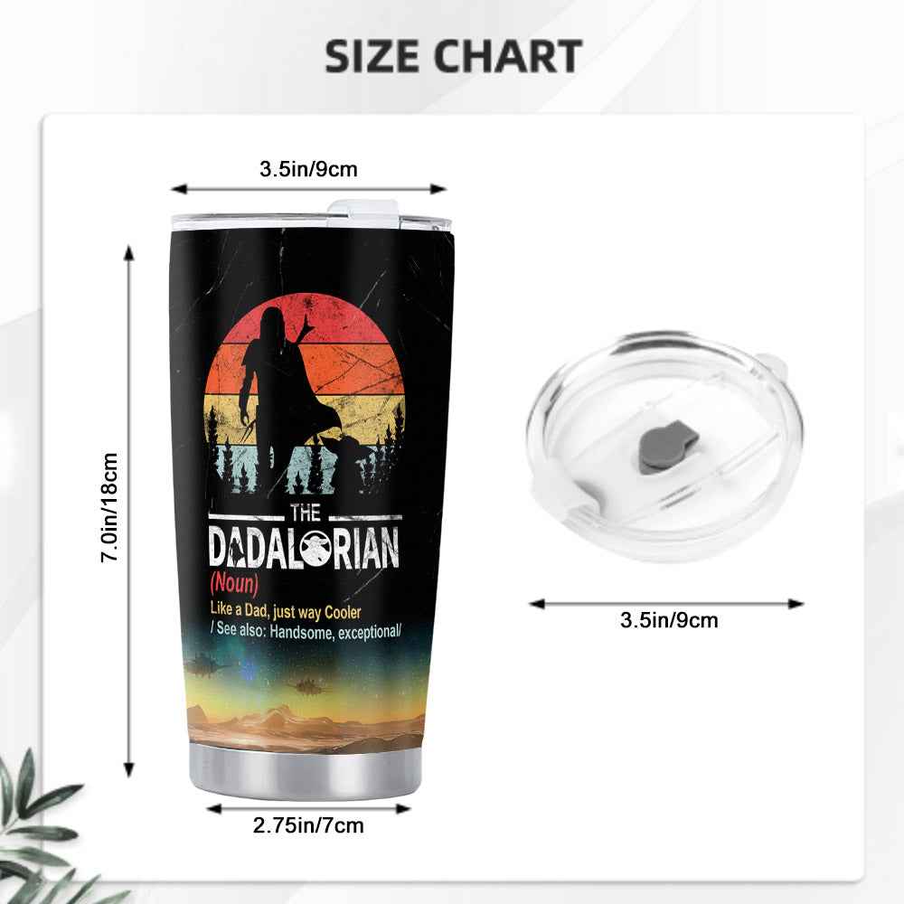 Best Dad Travel Mug 20oz Stainless Steel Insulated Travel Mug Father's Day Gift