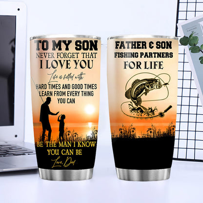 Personalised Best Dad Stainless Steel Travel Mug - 20oz Insulated Father's Day Gift