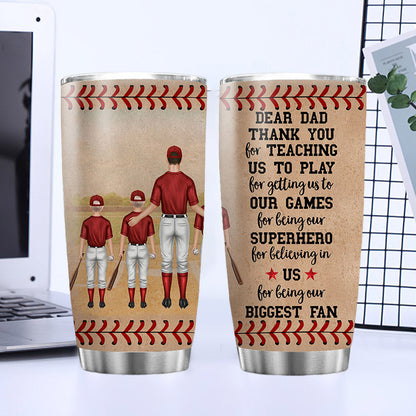 Personalised Best Dad Stainless Steel Travel Mug - 20oz Insulated Father's Day Gift