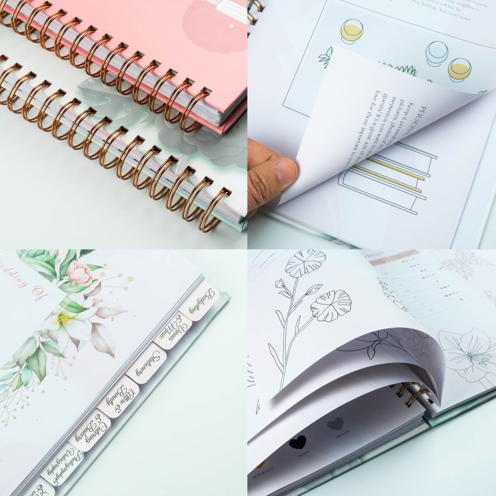 Premium Wedding Planner Book | Personalised Engagement Gift for Bride