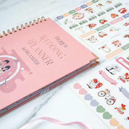 Premium Wedding Planner Book | Personalised Engagement Gift for Bride