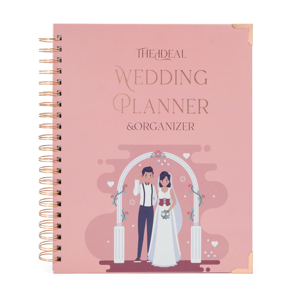 Premium Wedding Planner Book | Personalised Engagement Gift for Bride