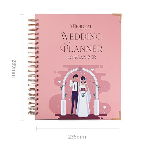 Premium Wedding Planner Book | Personalised Engagement Gift for Bride